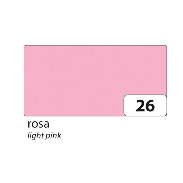 folia 6122/4/26 Tonkarton 220g/m², DIN A4, rosa (100 Bogen)