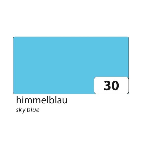 folia 6122/4/30 Tonkarton, 220 g/m², DIN A4, himmelblau (100 Bogen)
