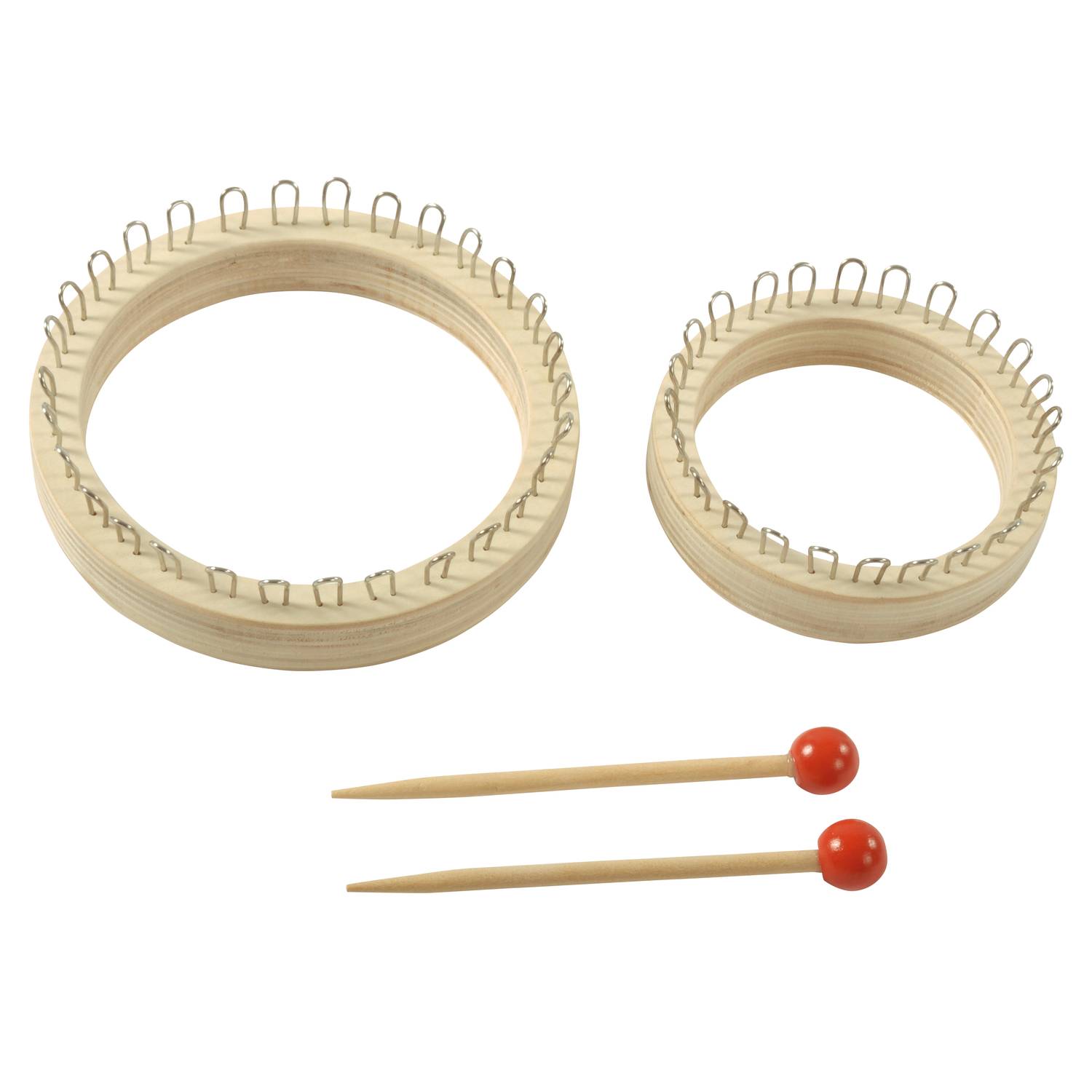 EDUPLAY 210211 Strickring groß, natur