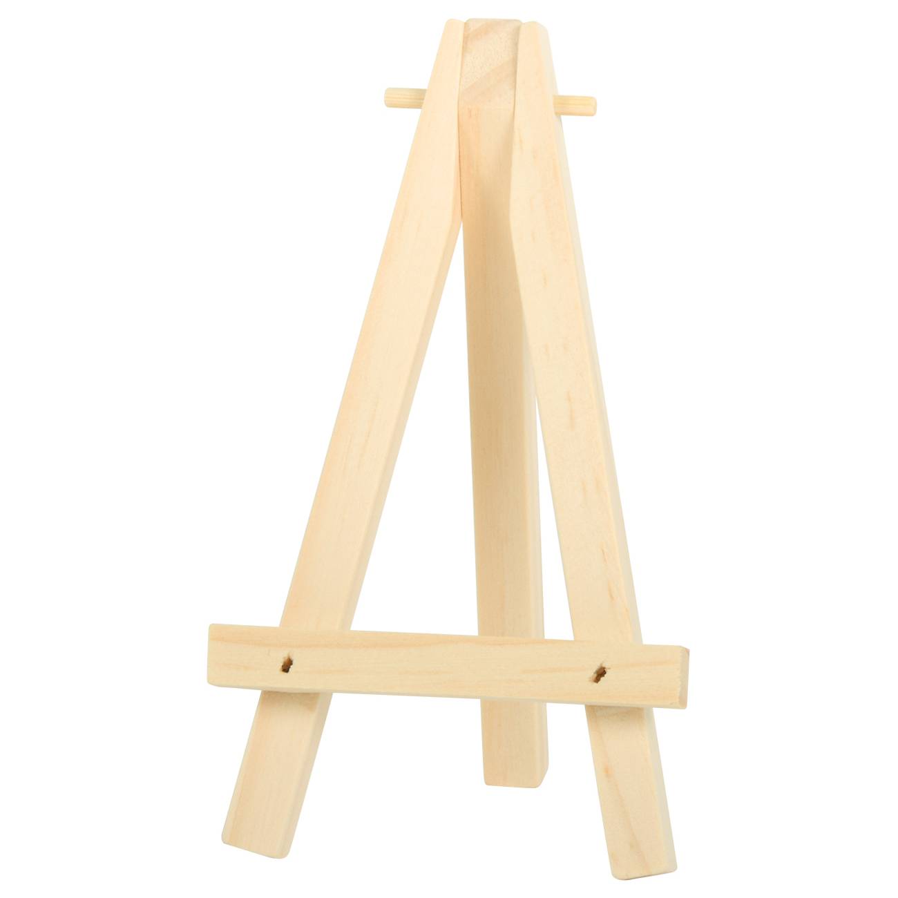 EDUPLAY 210217 Mini Staffelei 6,7 x 8,5 x 12 cm, Keilrahmen 9 x 6 cm, natur