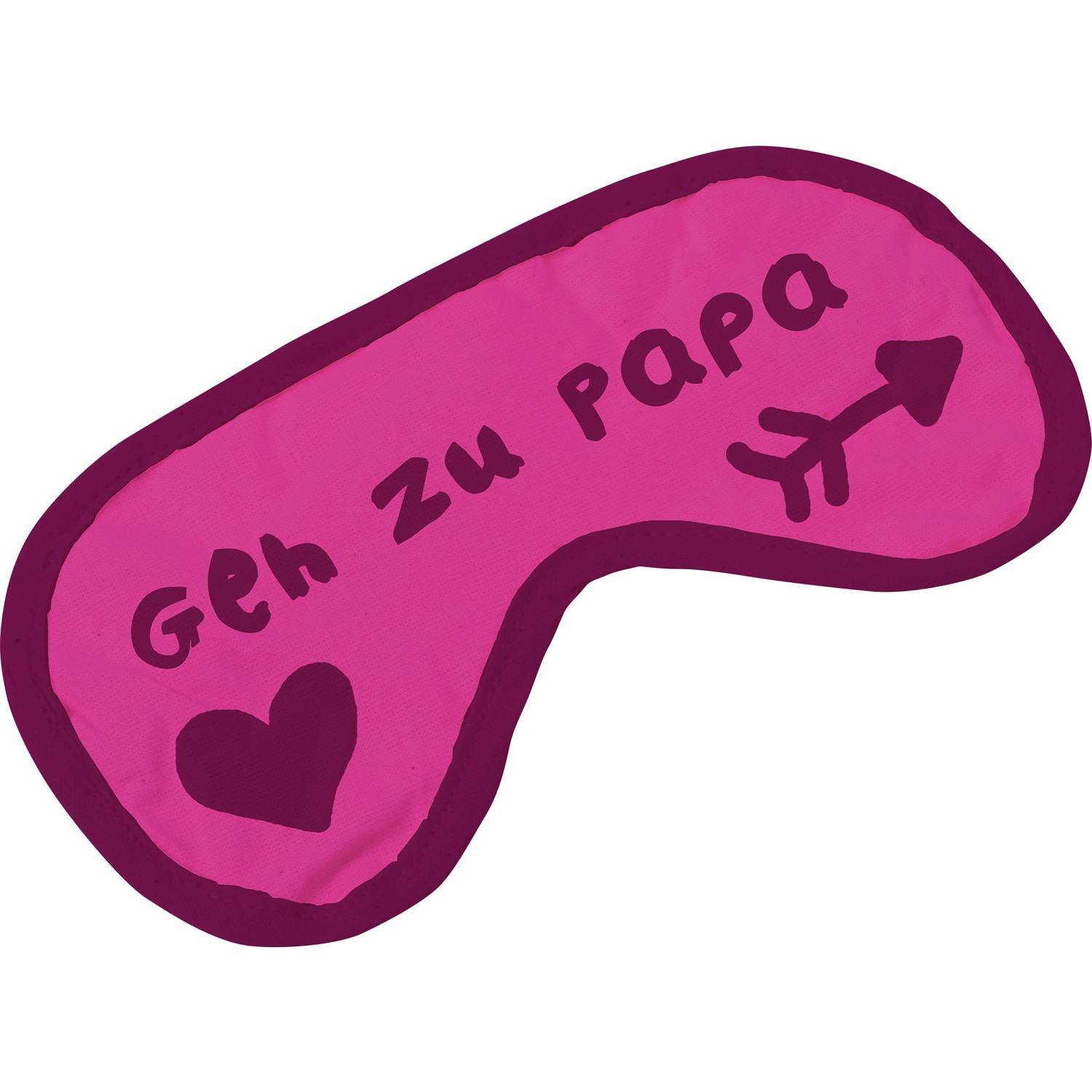 EDUPLAY 230041 Augenbinde, 100% Baumwolle, 20 x 10 cm, natur