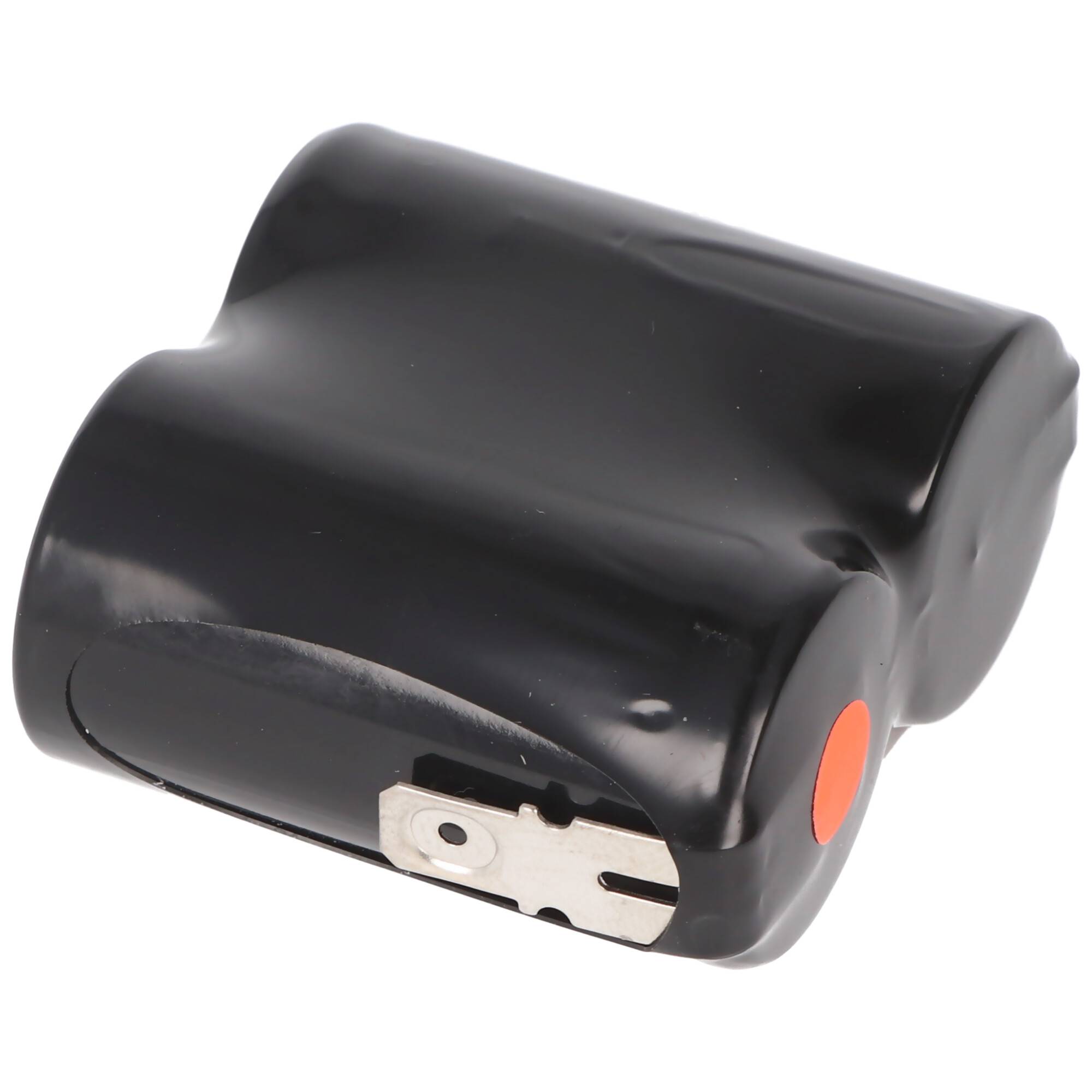 Notleuchtenakku NiMH 2,4V 3000mAh F1x2 Sub-C mit Faston-Anschluss seitlich, passend für Zumtobel 04797088