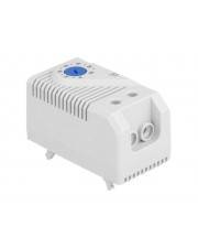 Delock Thermostat - Grau - Thermostat mit Öffner-Kontakt für Hutschiene