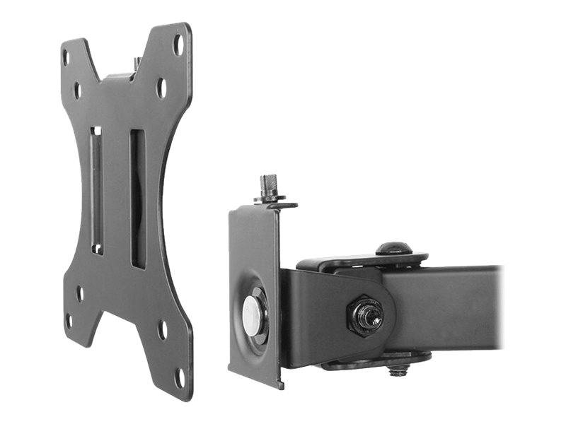 Neomounts FPMA-D550D4 - Befestigungskit (Tischplattenbohrung, Spannbefestigung für Tisch, Stange, 4 VESA-Adapter, 4 Arme