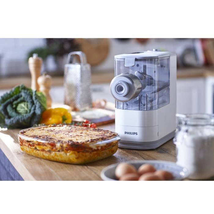 PHILIPS HR2345 / 19 Pasta Maker - 4 Formen - 450g - weiß