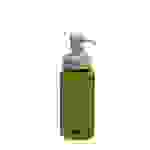 Seifenspender "Deluxe", 400 ml, transparent-grün/weiß