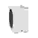 Heco Elementa Sub 3830A, aktiver Kompakt-Subwoofer mit 38 cm Bassradiator, weiß seidenmatt