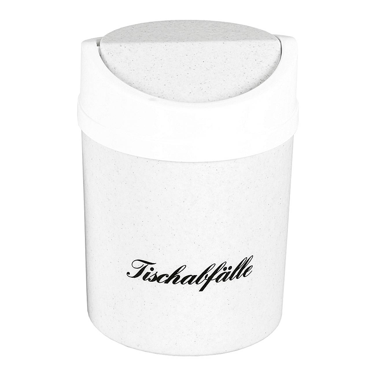 Wüllner+Kaiser 9003 Tischabfallbehälter mit Schwingdeckel (Farbe zufällig, 1 Stück)