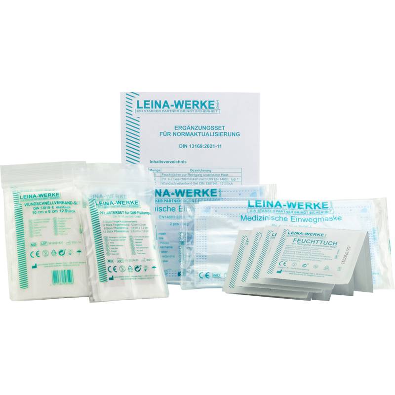 Leina Ergänzungsset für Normaktualisierung DIN 13169:2021-11