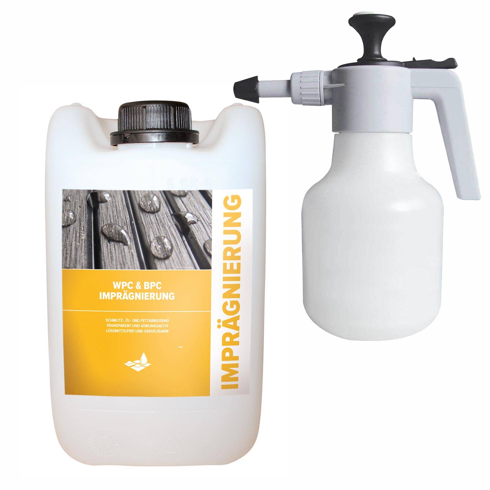 stein-reiniger.de WPC & BPC Imprägnierung Sets - Größe:5 Liter