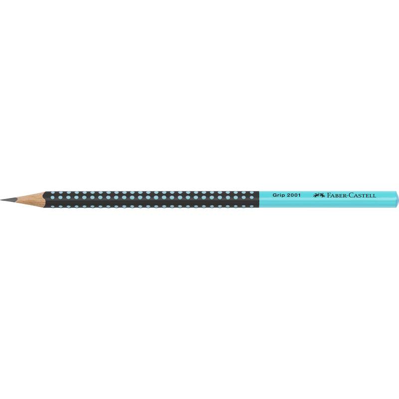 FABER-CASTELL Bleistift GRIP 2001 TWO TONE, türkis