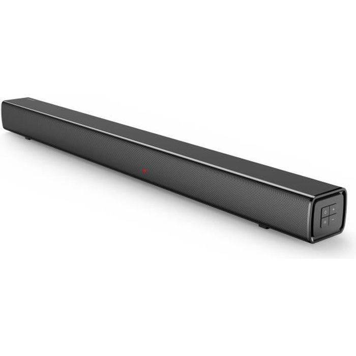 PANASONIC SC-HTB100 - Kompakte Soundbar - 45W - Bassreflex-Anschluss - Bluetooth, HDMI, USB, Optischer Eingang - Schwarz glänzend