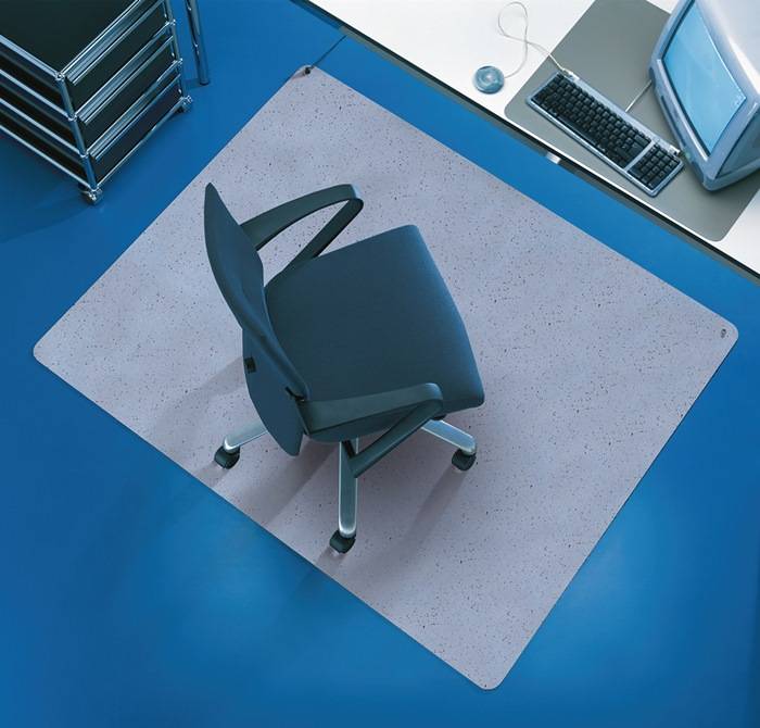 Antistatikmatte Yoga Flat ESD f.harte BD B1200xL1100mm Form R ESD