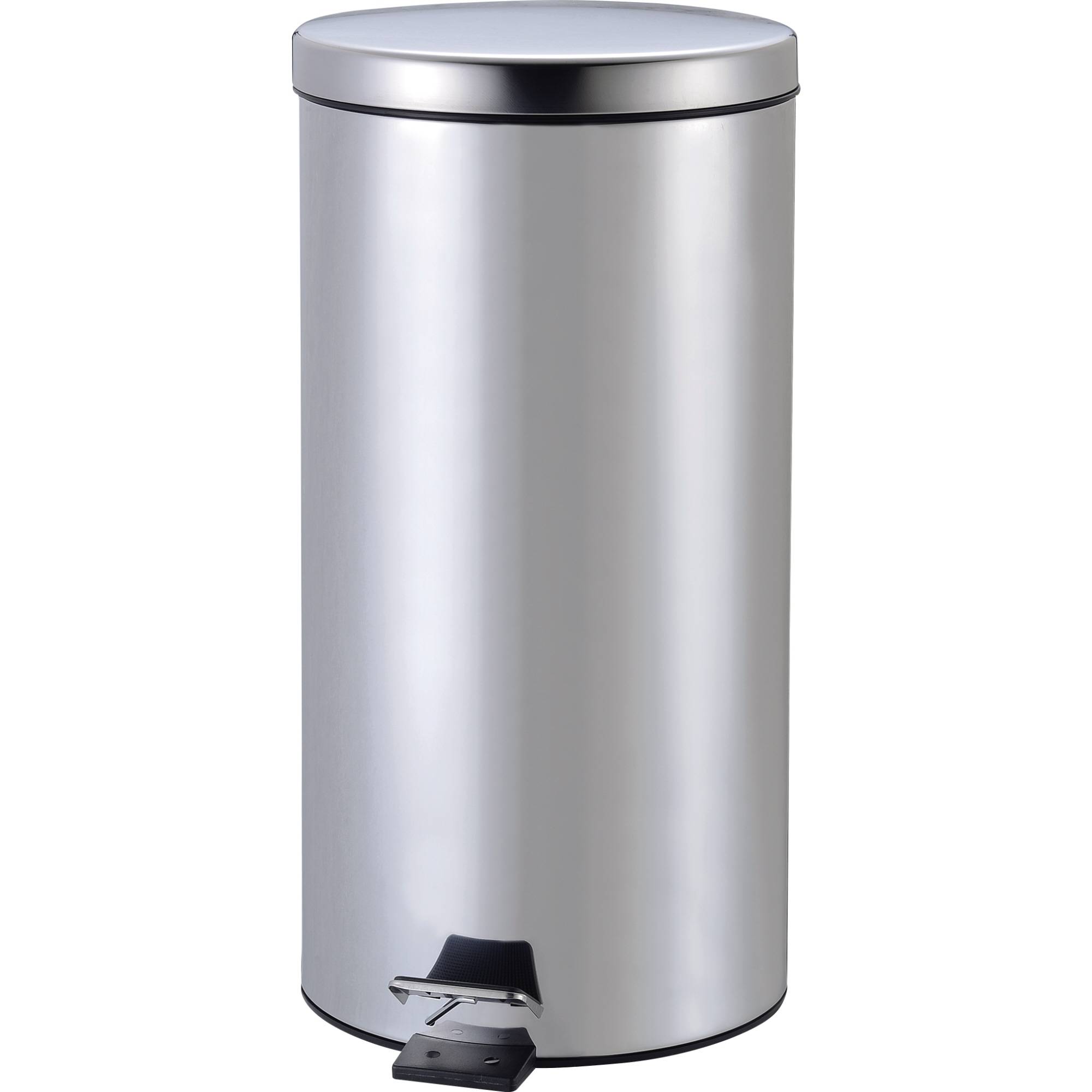 ZWINGO Tretabfalleimer Z2300300 20l Stahl rund Edelstahl