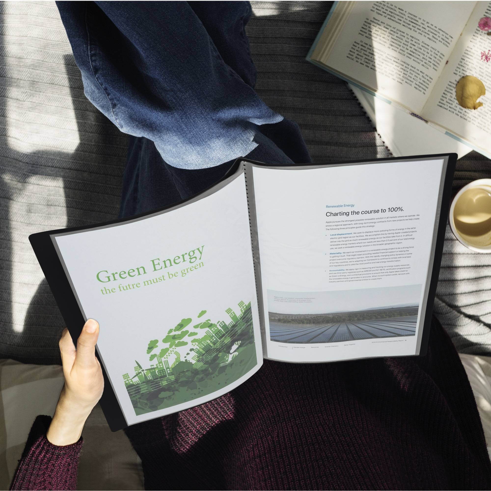 RAPESCO Sichtbuch Germ-Savvy 1643 A4 20Hüllen schwarz 2St.