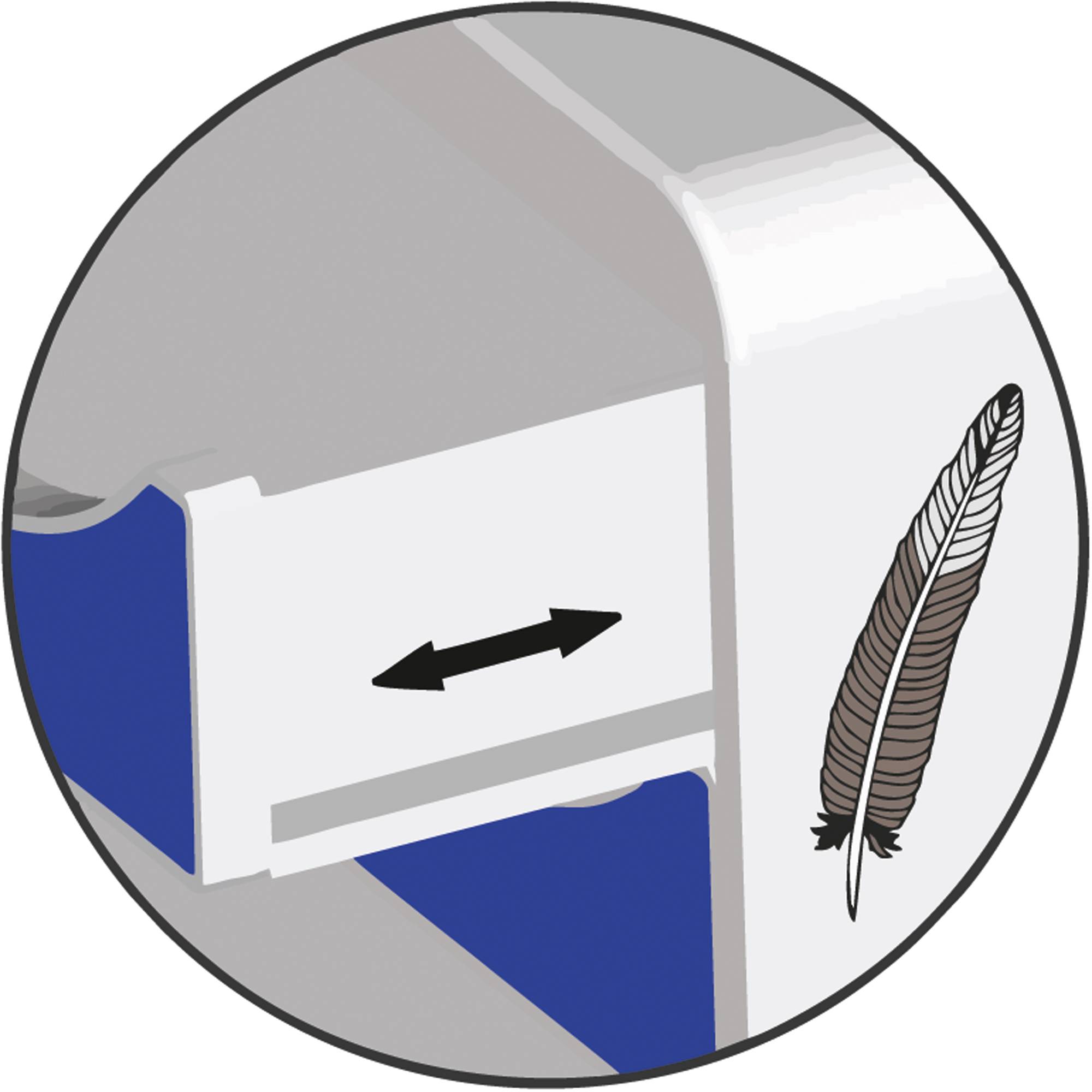 Exacompta Schubladenbox BIG-BOX PLUS 309714D 5Schübe schwarz