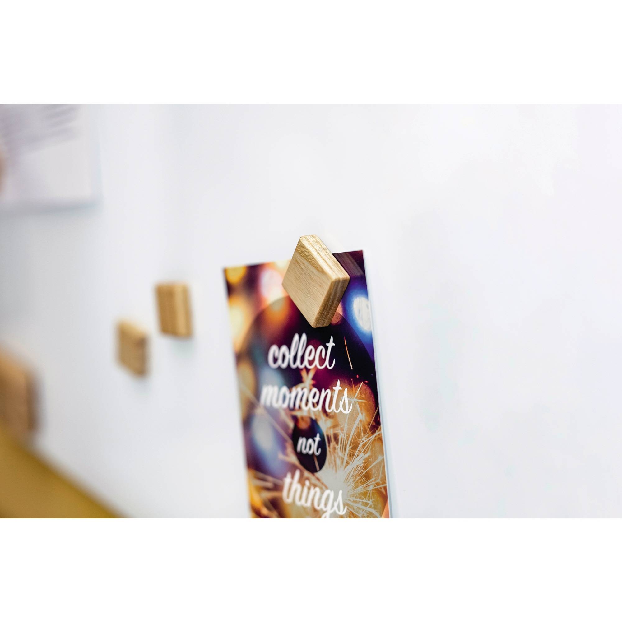 SIGEL Magnet BA211 Holz 33x33x9mm 4 St./Pack.