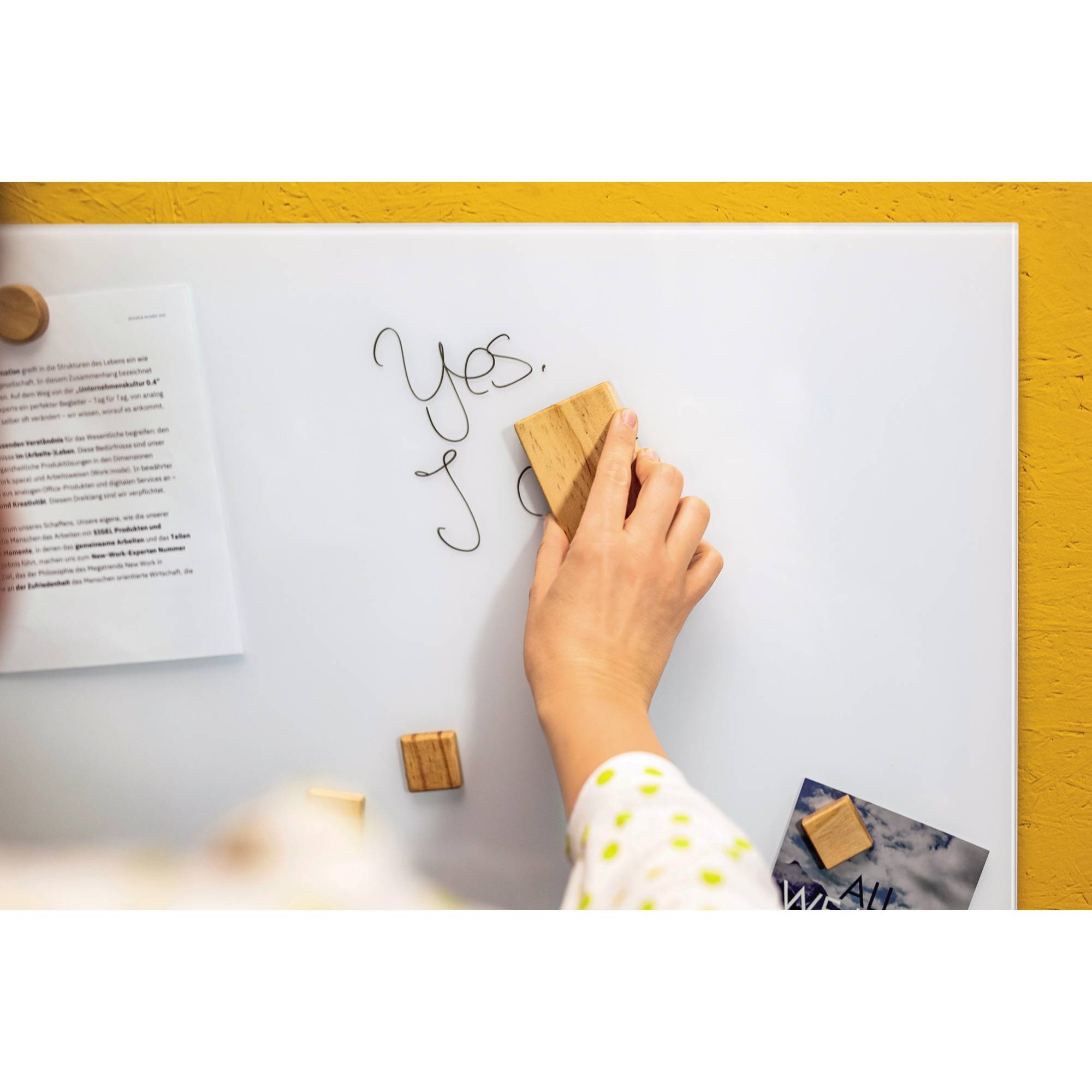 SIGEL Whiteboardlöscher BA120 Holz