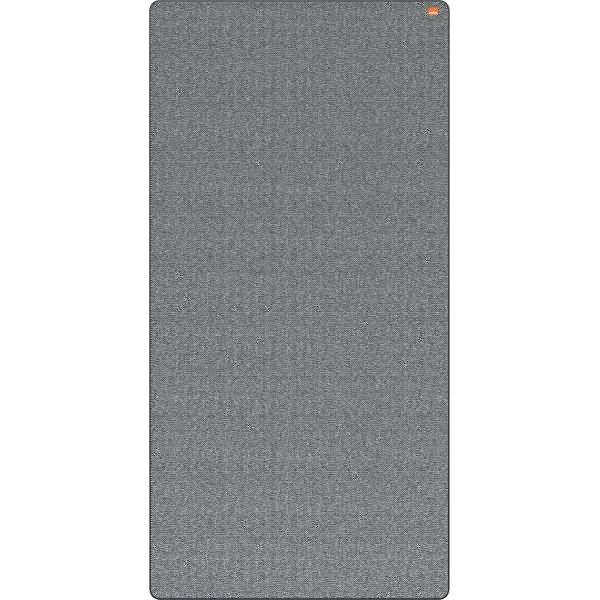 Whiteboard/Notiztafel Move & Meet 900x1800 mm schwarzer Rahmen grau