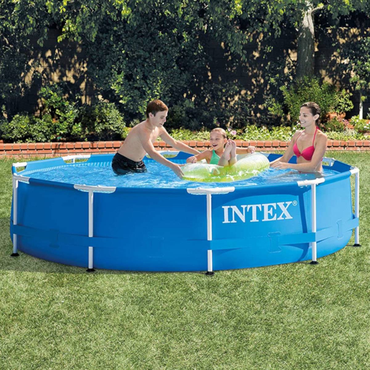 INTEX 28200NP - Metal-Frame Pool (305x76cm) + umfangreiches Zubehör