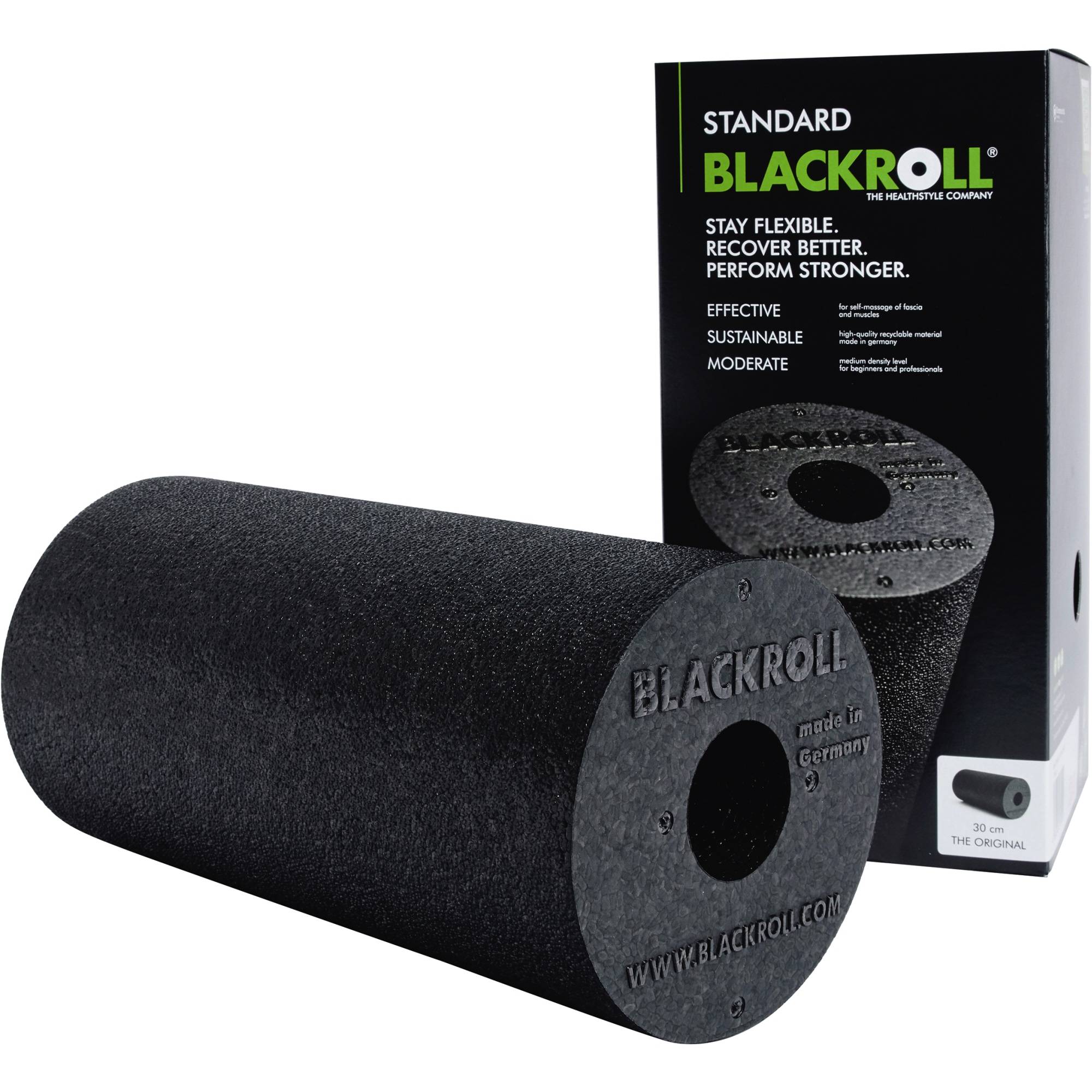 BLACKROLL Faszienrolle 30 cm A000389 schwarz
