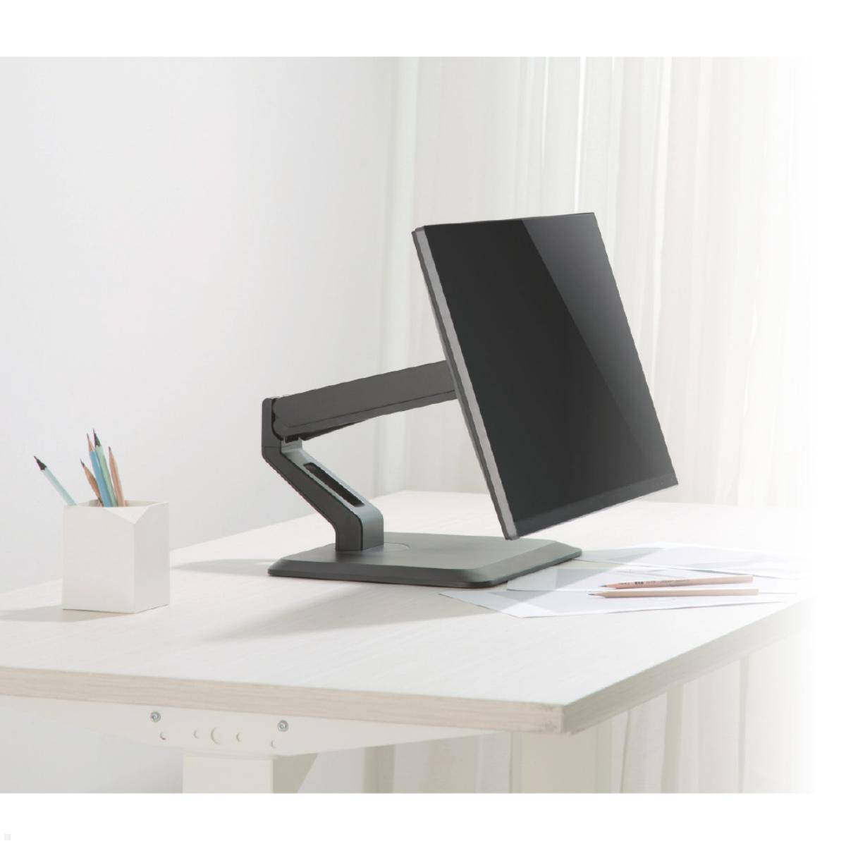 MonLines MTS900B Tisch Ständer/Standfuß bis 32 Zoll, drehbar