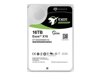 Seagate Exos X16 ST16000NM001G - Festplatte - 16 TB - intern - SATA 6Gb/s - 7200