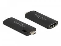 Delock - Videoaufnahmeadapter - USB-C 2.0 - Schwarz