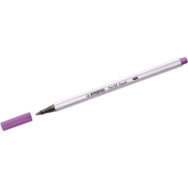 Premium-Filzstift mit Pinselspitze Pen 68 brush pflaume