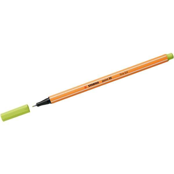 Fineliner point 88 0,4mm limettengrün