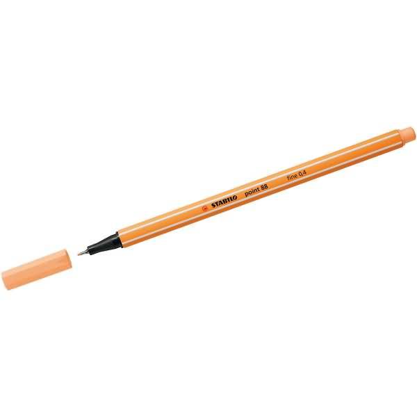 Fineliner point 88 0,4mm hellorange