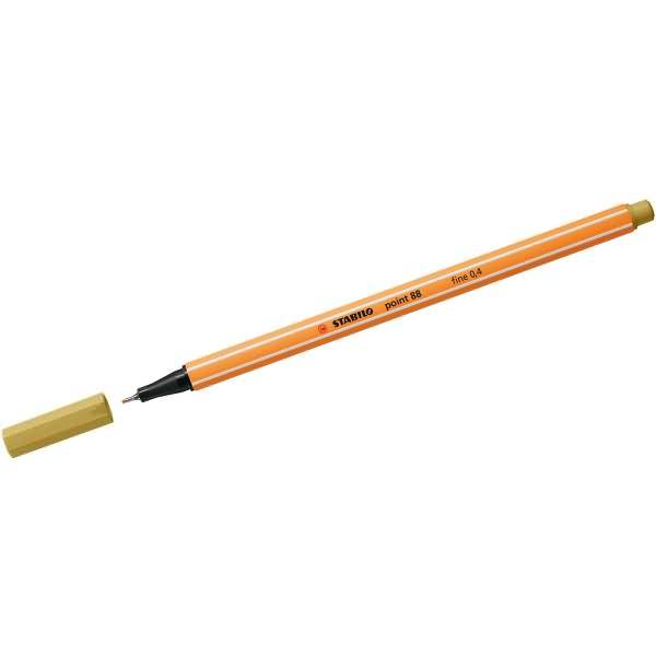 Fineliner point 88 0,4mm khaki