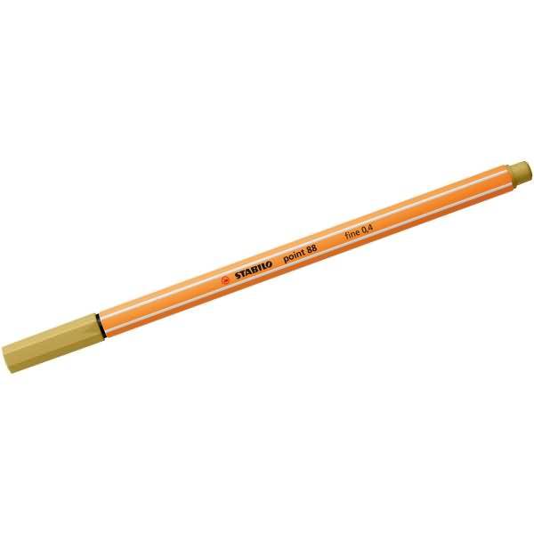 Fineliner point 88 0,4mm khaki