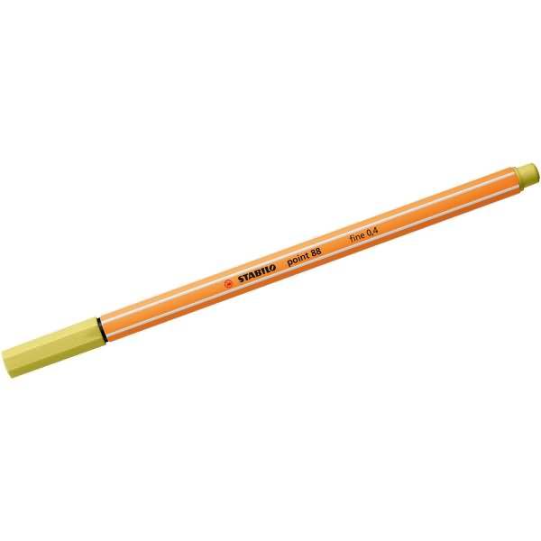 Fineliner point 88 0,4mm senf