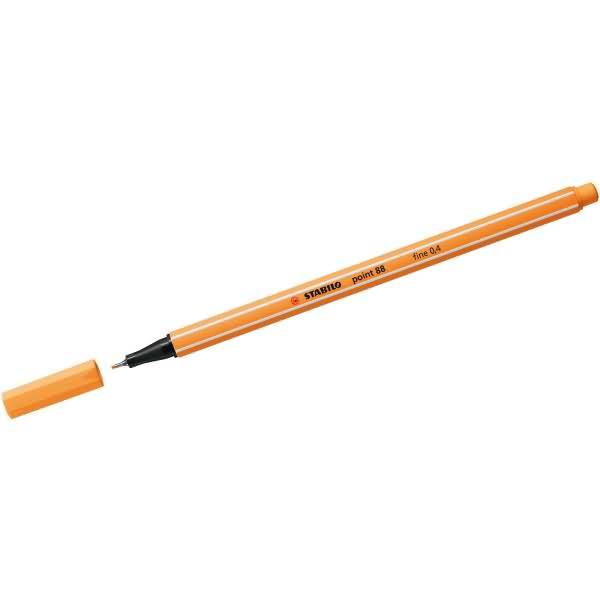 Fineliner point 88 0,4mm papaya