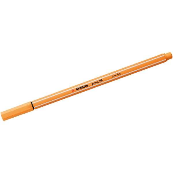 Fineliner point 88 0,4mm papaya