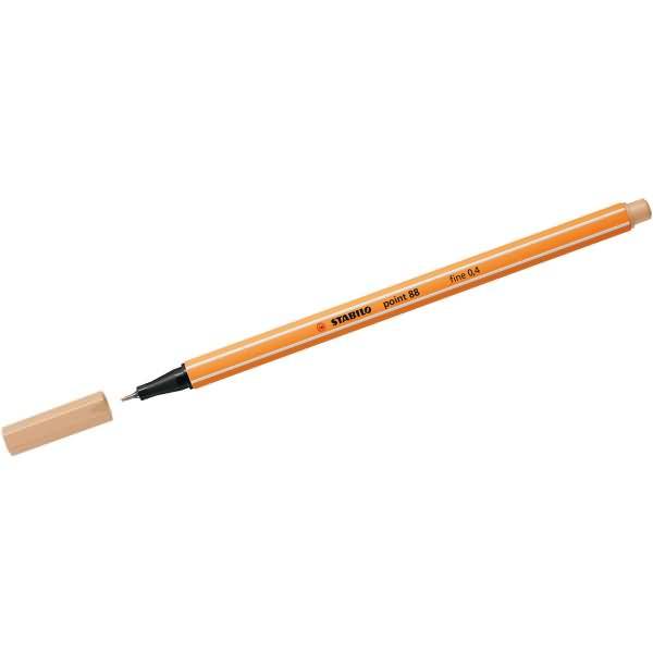 Fineliner point 88 0,4mm beige