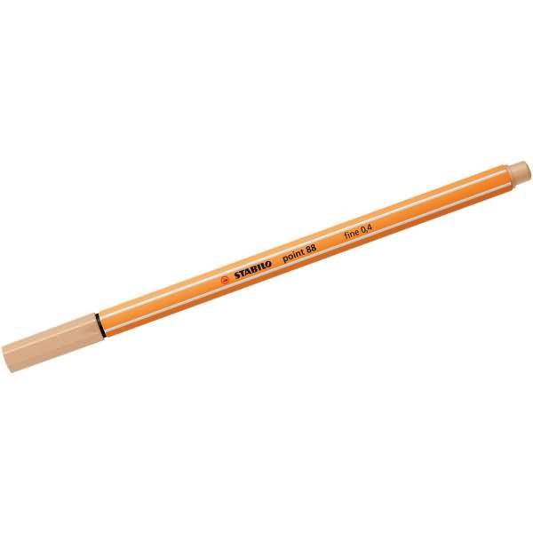 Fineliner point 88 0,4mm beige