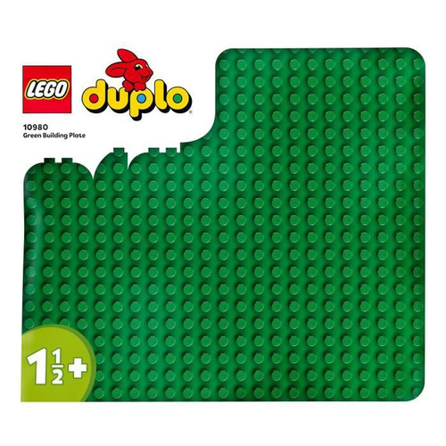 LEGO 10980 DUPLO The Green Bauplatte, Basis Basis zum Zusammenbauen und Präsentieren, Bauspielzeug für Kinder