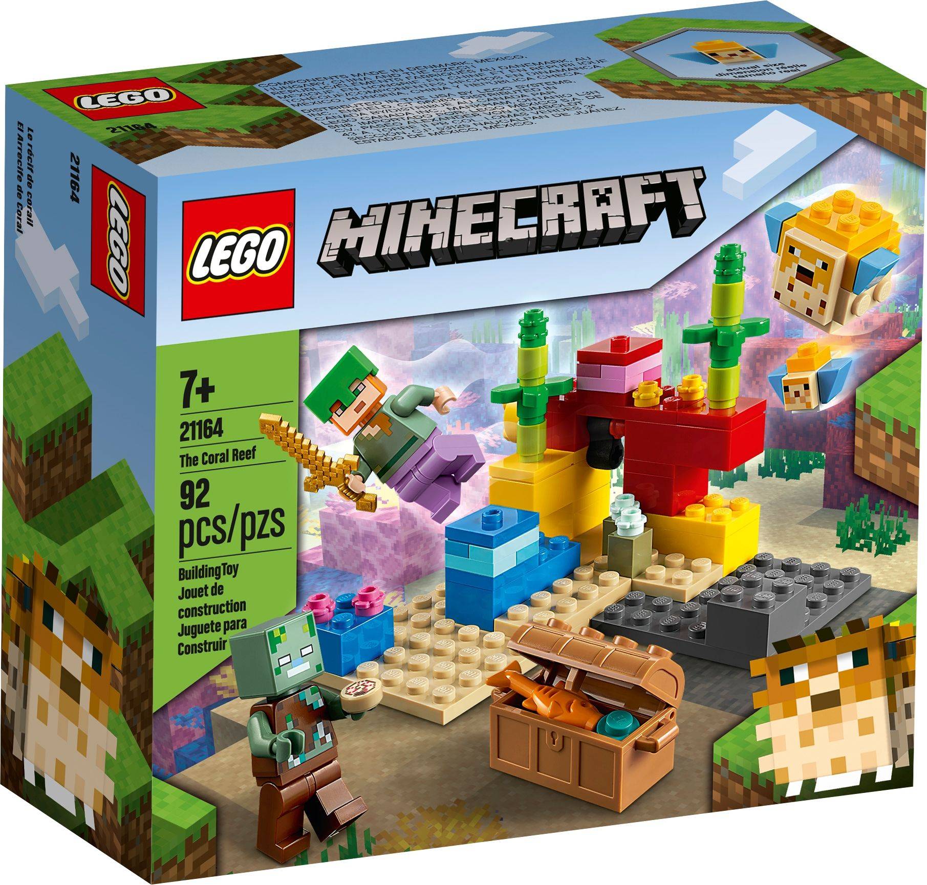 LEGO® Minecraft™ 21164 Das Korallenriff