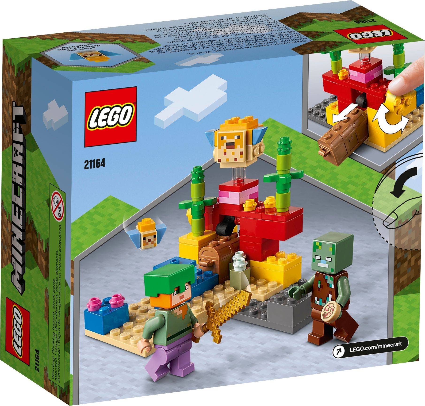 LEGO® Minecraft™ 21164 Das Korallenriff