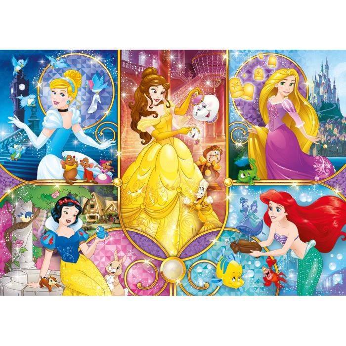 DISNEY PRINCESSES Puzzle Brilliant 104 Teile