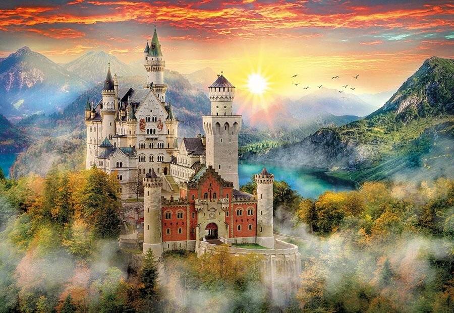Neuschwanstein-Puzzle 2000Stück