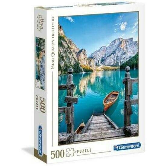 CLEMENTONI Puzzle Pragser Wildsee, Italien 500 Teile
