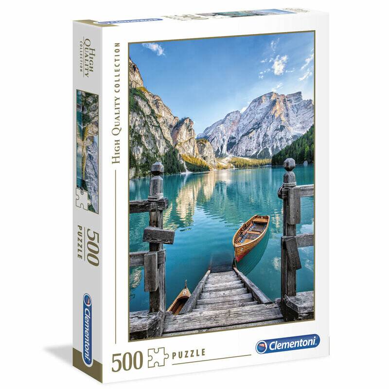 CLEMENTONI Puzzle Pragser Wildsee, Italien 500 Teile