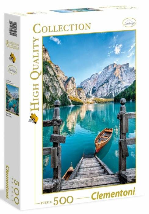 CLEMENTONI Puzzle Pragser Wildsee, Italien 500 Teile