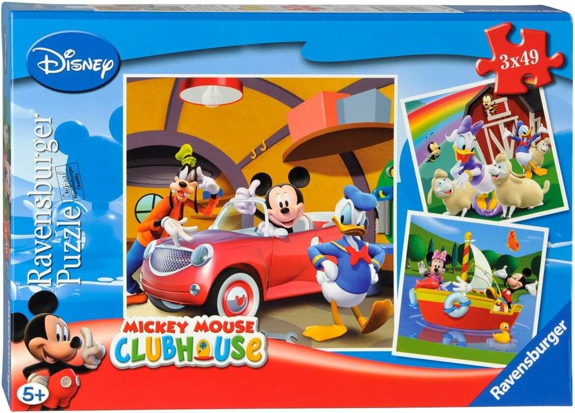 Mickey Mouse, 3x49Stk.