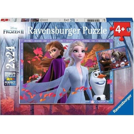 RAVENSBURGER Eisreich Puzzle 2, 2x24 Teile