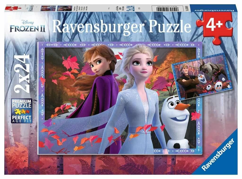 RAVENSBURGER Eisreich Puzzle 2, 2x24 Teile