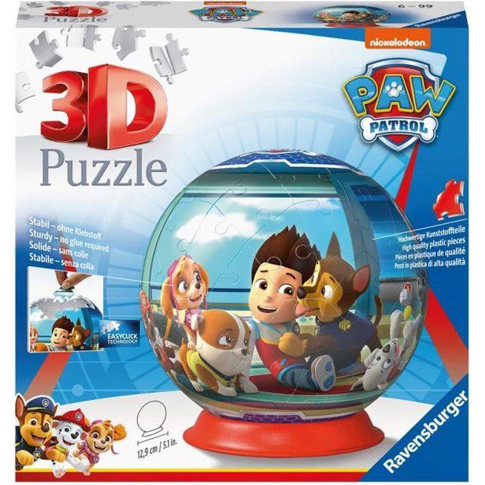 3D-Puzzle-Teile 72 Pat'patrou